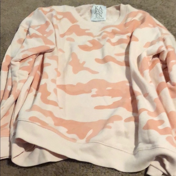 designer camo sweatshirt